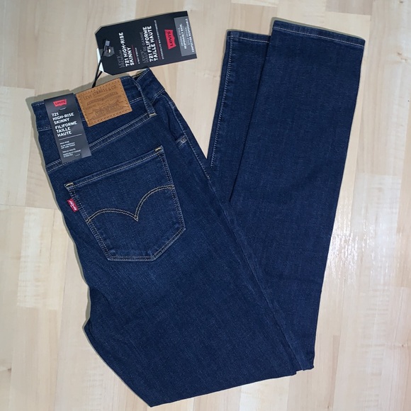 LEVI’S 721 HIGH RISE SKINNY JEANS w/ Sculpt - Picture 3 of 11